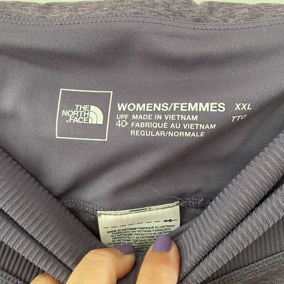 The North Face Dune Sky Pocket Leggings UPF 40+ Size XXL in Lunar Slate Heather - Picture 9 of 11